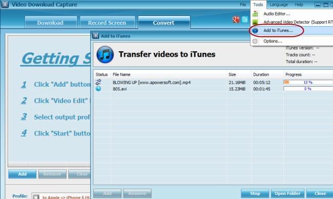 video to iphone transfer