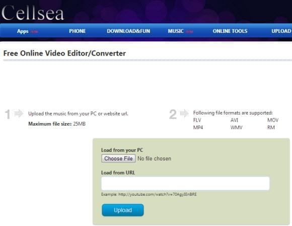 cellsea video editor