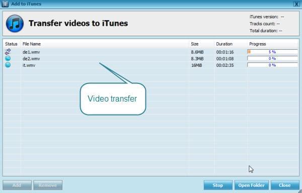 Video transfer