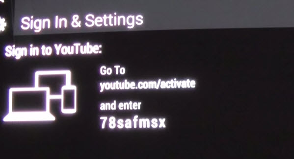 activate YouTube account on Roku