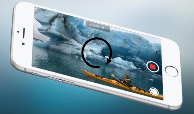Rotere video fra iPhone 7