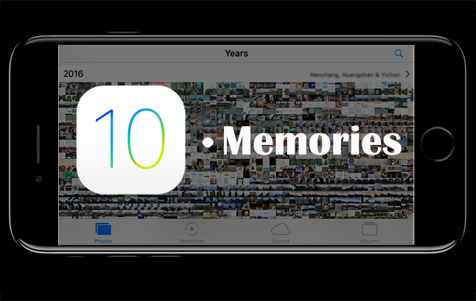 iOS10メモリー