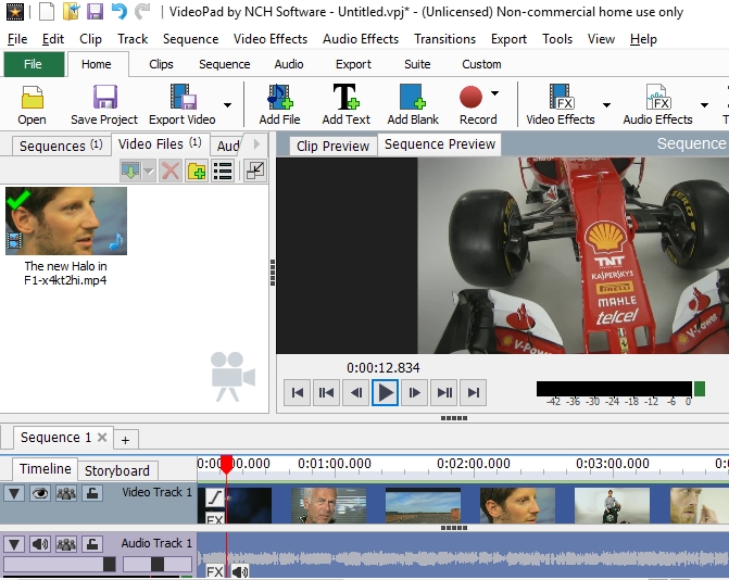 VideoPad Video Editor