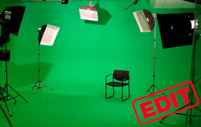 green video editor