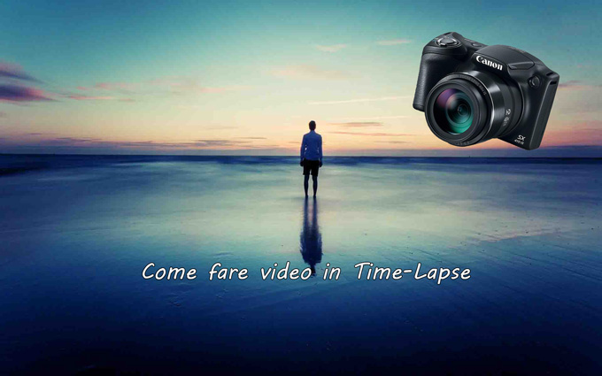 come fare video in Time-Lapse