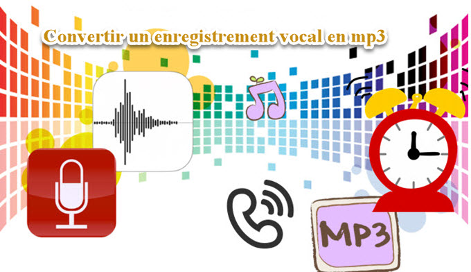 convertir un enregistrement vocal en mp3