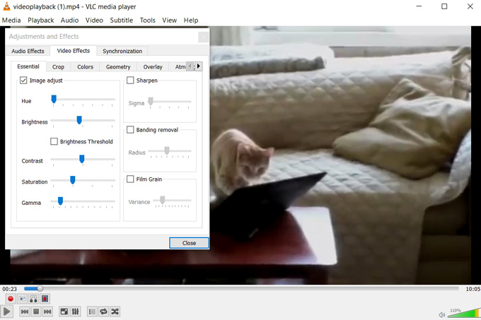edit videos with vlc media player