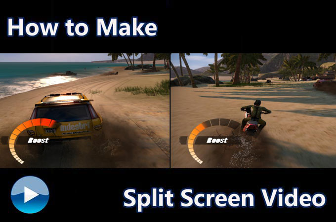 how to make split screen videos
