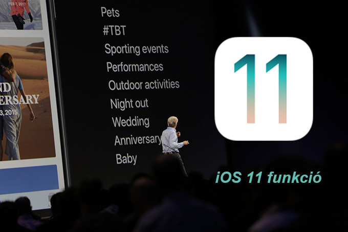 iOS 11 funkció