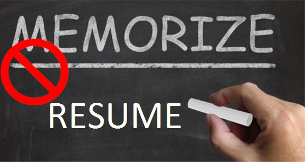 memorize resume