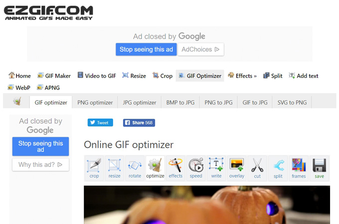 Top 5 Online GIF Make Tools for VIDEOS